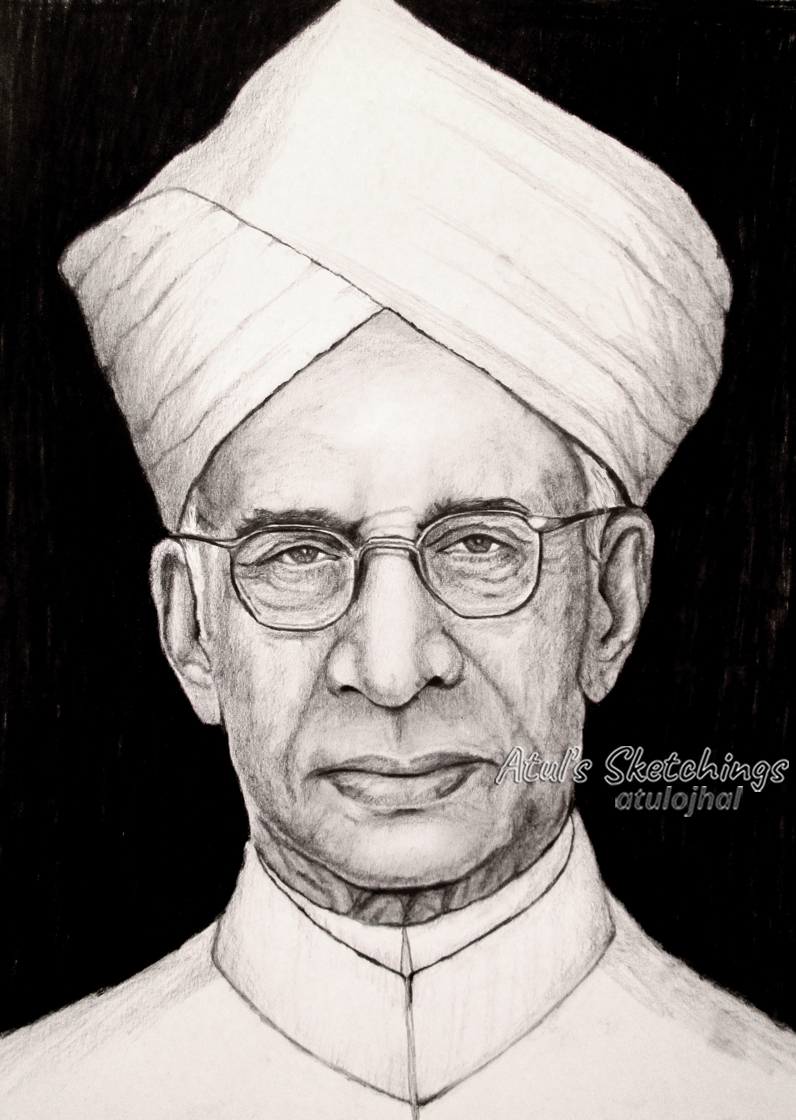 Narendra Modi Portrait Sketch