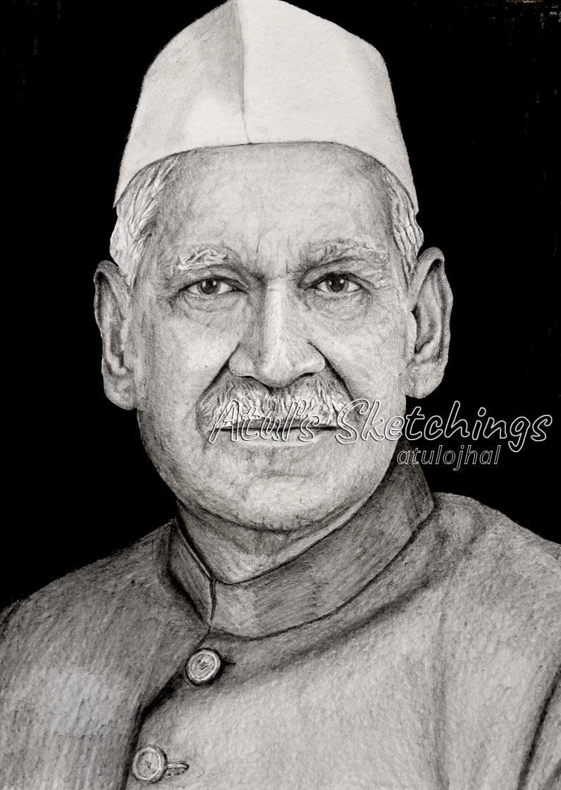 Shankar Dayal Sharma - Atul's Sketchings